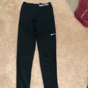 Nike pro girls leggings